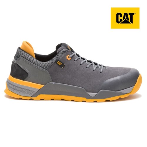 Caterpillar Sprint Suede Alloy Toe Werkschoenen Heren Grijs (TOWE.NL)